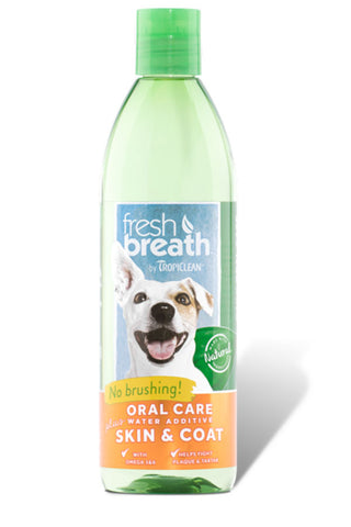 Fresh Breath - Oral Care Water Additive for Dogs Plus Skin and Coat