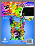 German Shephard Car Sticker - Dean Russo