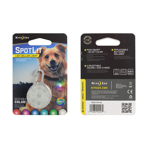 SpotLit® Collar Light - Disc-O Select™