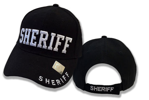 Sheriff 3D Puff Embroidery Hat